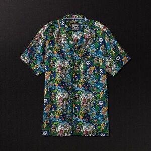 LIQUID DEATH Acid Death Milled Woven Shirt